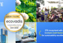 ZTE Shines with EcoVadis Gold Medal for Sustainability!