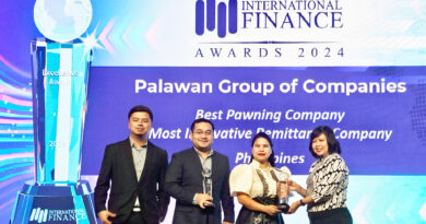 Palawan Group Secures Triple Win at Finance Awards